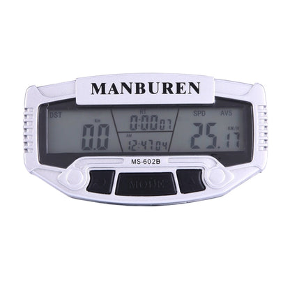 Tachimetro contachilometri contachilometri multifunzione con display LCD (MS-602B), MS-602B