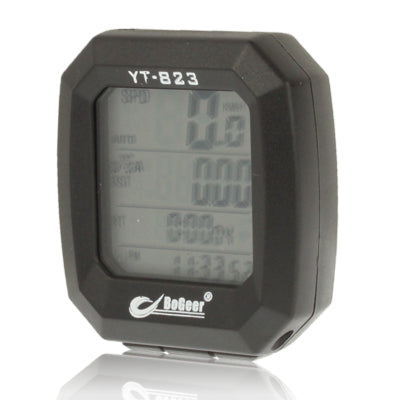 Tachimetro elettronico per bicicletta LCD, YT-823
