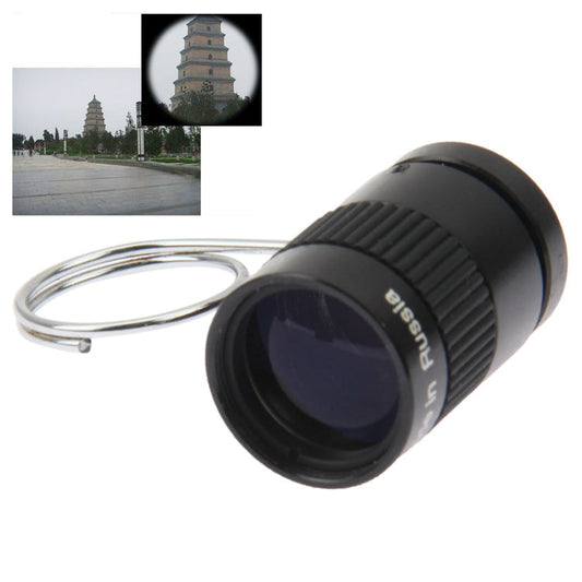 Mini telescopio tascabile monoculare per dito pollice 2,5 x 17,5, 2.5x17.5