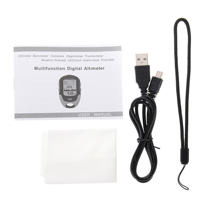 altimetro-digitale-lcd-multifunzionale-sunroad-con-bussola - immagine 7