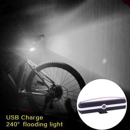 RPL-2266 Fanali posteriori a LED COB per bicicletta ricaricabili USB 5 modalità 100LM, RPL-2266, RPL-2266(White Light)