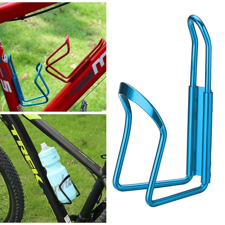 Supporto per staffa portabottiglie per portaborraccia portatile per tazza d'acqua per bici, Blue, Gold, Silver, Red, Black