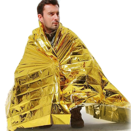 Coperta di emergenza impermeabile e antivento, leggera e compatta,