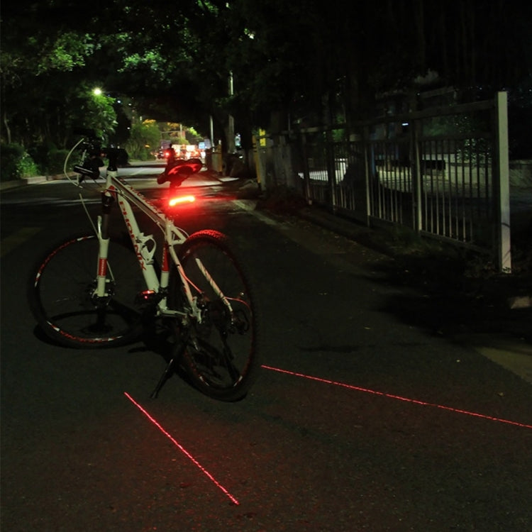 Lampada di coda laser con telecomando wireless Meilan X5 per bicicletta, livello impermeabile: IPX4, Wireless Remote Control Laser Tail Lamp