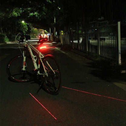 Lampada di coda laser con telecomando wireless Meilan X5 per bicicletta, livello impermeabile: IPX4, Wireless Remote Control Laser Tail Lamp