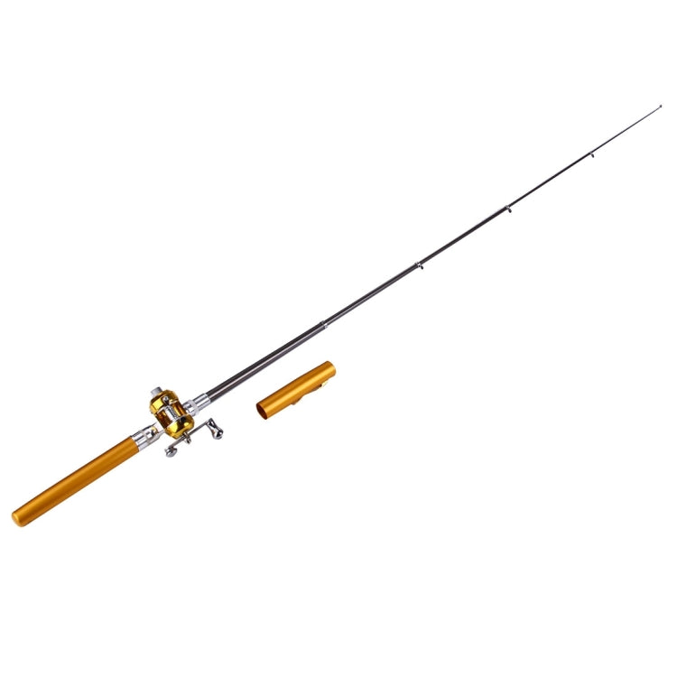 canna-da-pesca-stile-penna-con-volano-circle-pulley-disponibile-in-oro-e-argento - immagine 5
