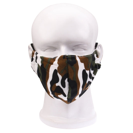 Respiratore / Maschere protettive in cotone antipolvere mimetico, Protective Mask