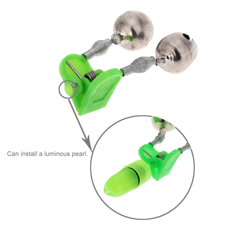 accessori-da-pesca-campanelli-gemelli-e-clip-per-canna-con-allarme - immagine 8
