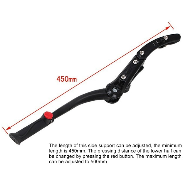 cavalletto-laterale-regolabile-per-bici-a-doppia-installazione-per-mountain-bike - immagine 2