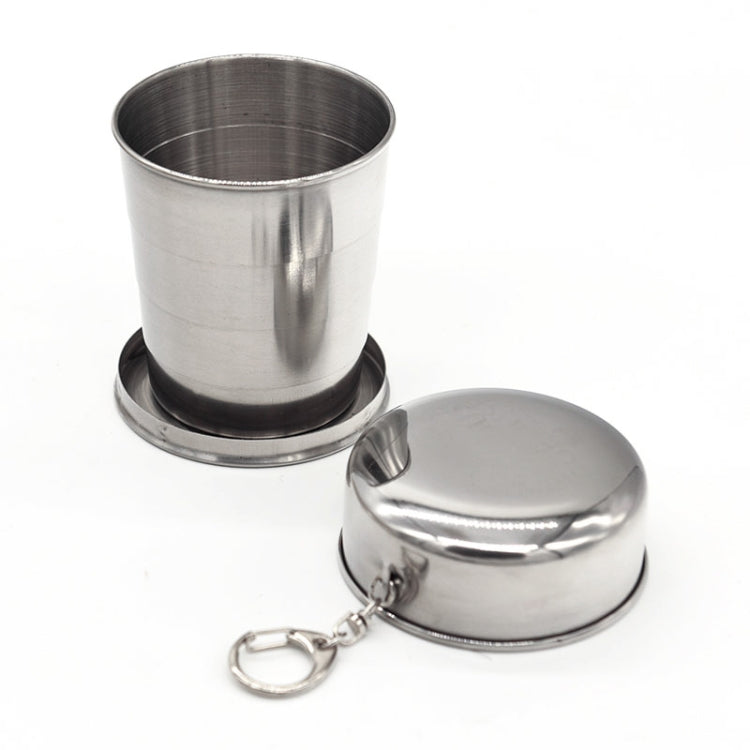 Tazza Retrattile da Esterno in Acciaio Inossidabile - Dimensioni 85 x