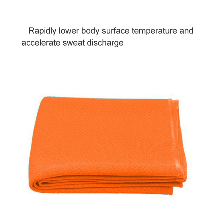Set 10 Asciugamani da Ghiaccio Portatili 30x80cm per Sport e Outdoor, Raffreddamento Antibatterico