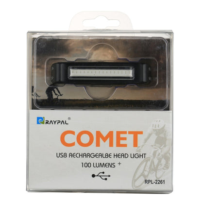 RPL-2261 Lampada frontale ricaricabile tramite USB da 100 lumen con supporto