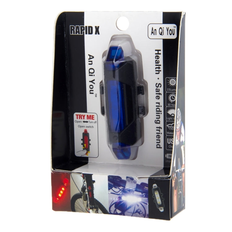 aqy-093-fanale-posteriore-per-bici-a-led-ricaricabile-tramite-usb-rimovibile - immagine 11