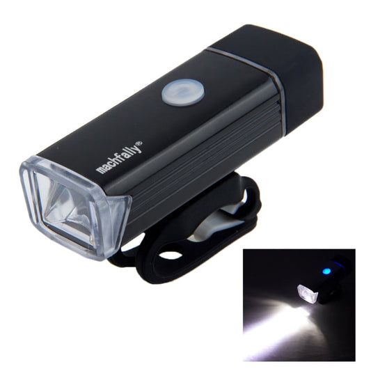 MC-QD001 Luce a LED luminosa in alluminio ricaricabile da 180 lumen tramite USB con supporto per manubrio