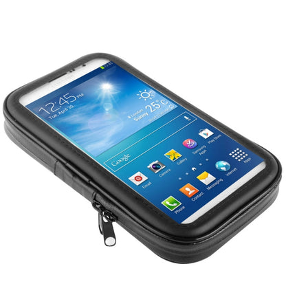 Supporto per manubrio da bicicletta Borsa touch con cerniera impermeabile / a prova di sabbia / a prova di neve / a prova di sporco, adatta per Galaxy Note III / N9000 e Mega 6.3 / i9200, For  Note III