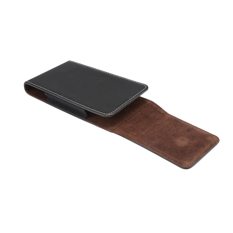 custodia-in-pelle-da-uomo-multifunzionale-universale-con-marsupio-per-cellulare-con-texture-in-pelle-di-agnello-per-smartphone-da-63-pollici-o-inferiori-for-6-3-inch - immagine 5