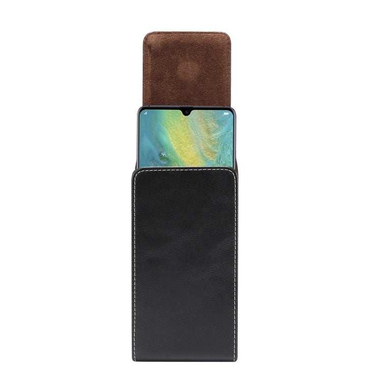 custodia-in-pelle-da-uomo-multifunzionale-universale-con-marsupio-per-cellulare-con-texture-in-pelle-di-agnello-per-smartphone-da-63-pollici-o-inferiori-for-6-3-inch - immagine 6