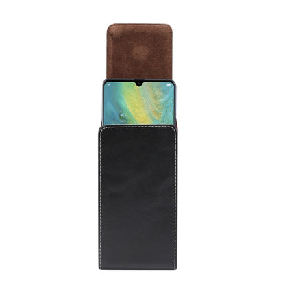 custodia-in-pelle-da-uomo-multifunzionale-universale-con-marsupio-per-cellulare-con-texture-in-pelle-di-agnello-per-smartphone-da-63-pollici-o-inferiori-for-6-3-inch - immagine 6