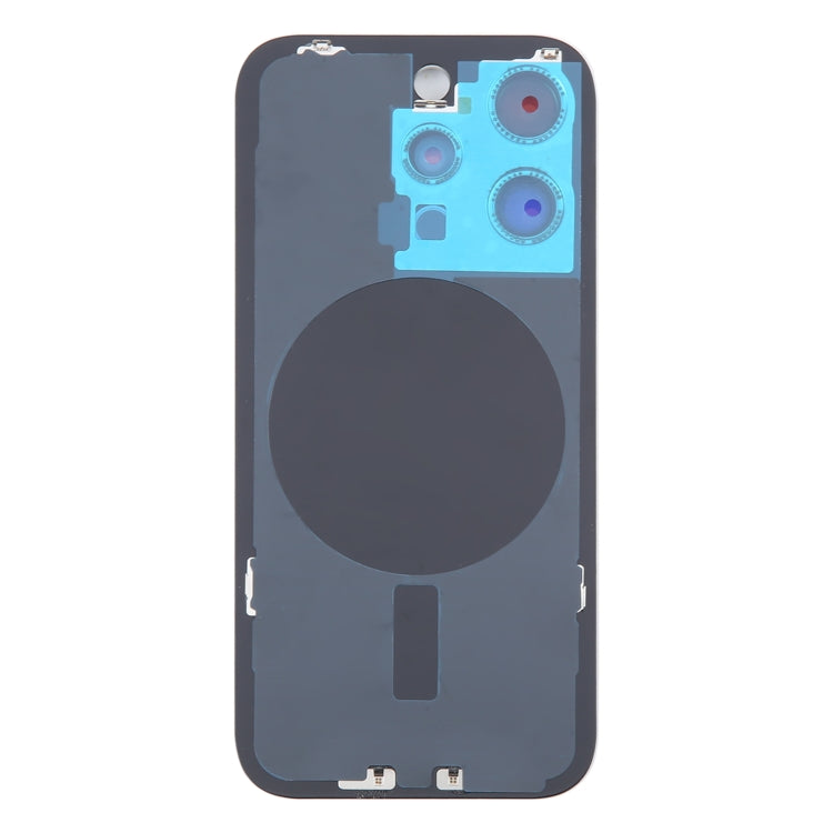 Per iPhone 16 Pro Cover posteriore batteria in vetro con copriobiettivo fotocamera