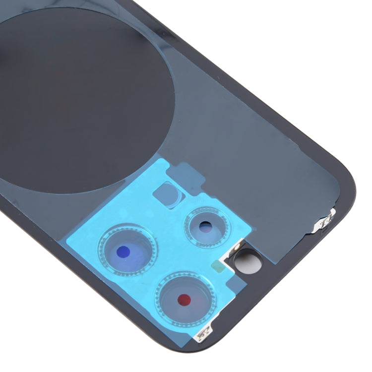 Per iPhone 16 Pro Cover posteriore batteria in vetro con copriobiettivo fotocamera
