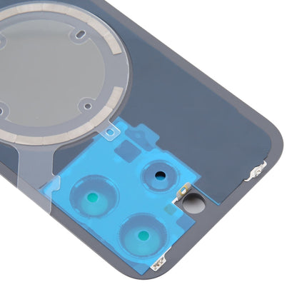 Per iPhone 16 Pro Cover posteriore in vetro per batteria con copriobiettivo della fotocamera + magnete MagSafe
