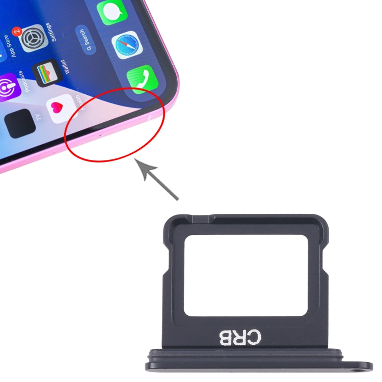 Per vassoio scheda SIM per iPhone 16, For iPhone 16(Single SIM)