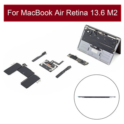 Schermo LCD Display Front Bezel Logo Cover per MacBook Air 13,6 pollici A2681 2022 EMC4074, A2681