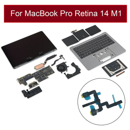 cavo-flessibile-per-microfono-per-macbook-pro-14-pollici-m1-a2442-emc3650-2021-for-macbook-pro-14-inch-m1-a2442 - immagine 5