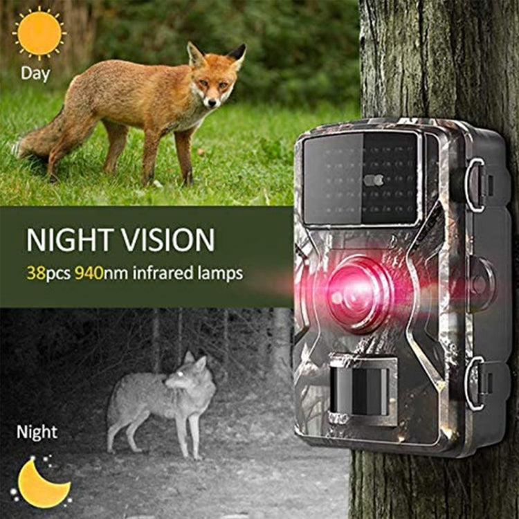 Fotocamera da Caccia DL001 - 12MP, 1080P, Visone Notturna con 26 LED