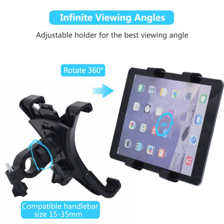 b008-supporto-per-tablet-regolabile-per-montaggio-su-manubrio-per-bicicletta-per-moto-b008 - immagine 5