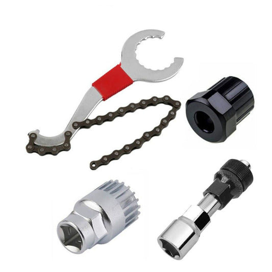 Set di strumenti per la riparazione di mountain bike per biciclette, chiave di riparazione multifunzionale