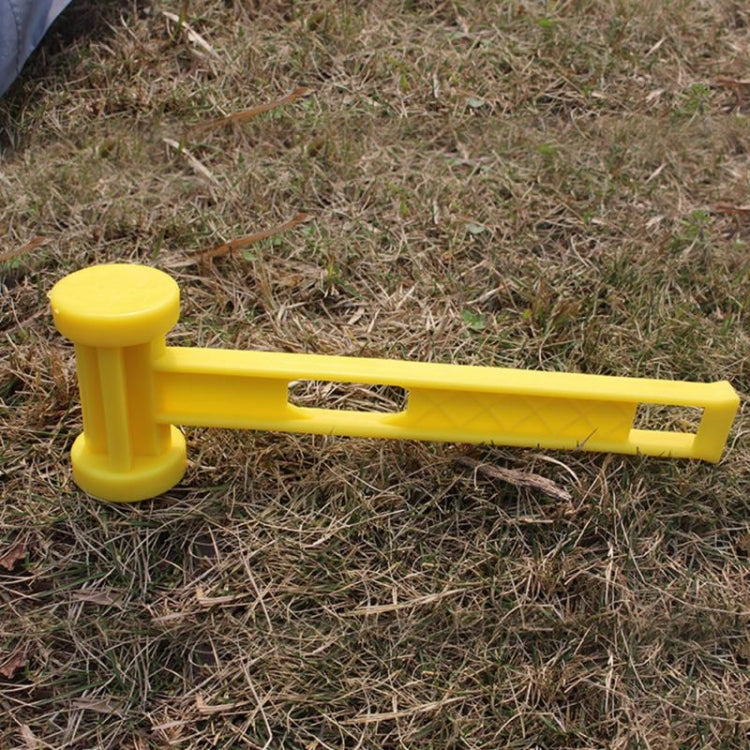 Martello per unghie per tenda da campeggio all'aperto Martello in plastica Gadget da campeggio