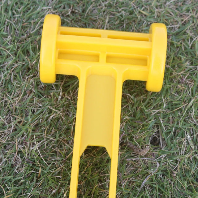 Martello per unghie per tenda da campeggio all'aperto Martello in plastica Gadget da campeggio