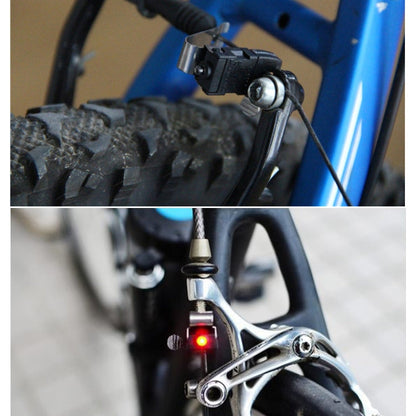 Mini luce per freno per bici supporto universale coda posteriore ciclismo luce a LED accessori per ciclismo impermeabili ad alta luminosità