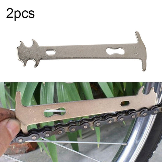 Indicatore di usura della catena della bicicletta Checker Mountain Road Bike MTB Catene Misurazione Righello Strumento di riparazione sostitutiva per ciclismo, CHAIN-001