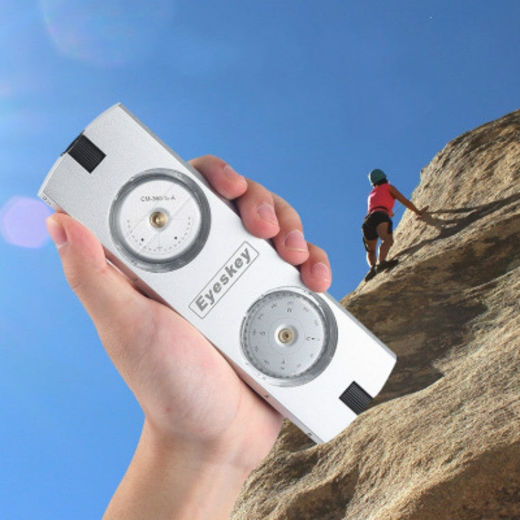 bussola-per-esplorazione-del-campo-da-viaggio-all-aperto-in-lega-di-alluminio-eyeskey-aluminum-alloy - immagine 2