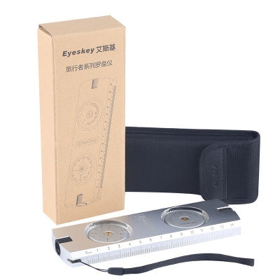 bussola-per-esplorazione-del-campo-da-viaggio-all-aperto-in-lega-di-alluminio-eyeskey-aluminum-alloy - immagine 5