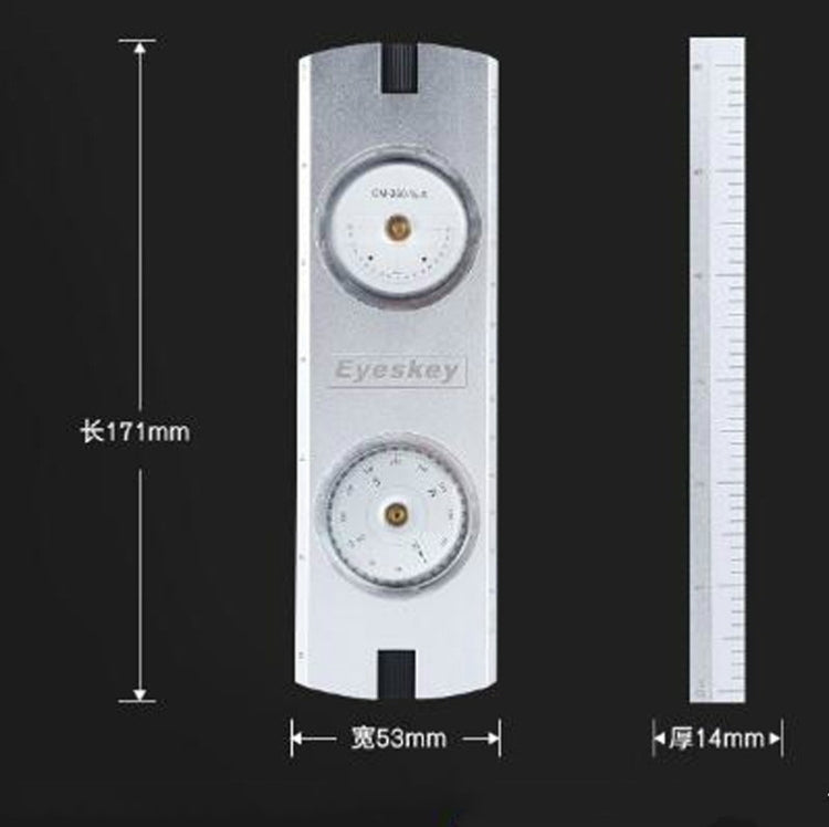 bussola-per-esplorazione-del-campo-da-viaggio-all-aperto-in-lega-di-alluminio-eyeskey-aluminum-alloy - immagine 6