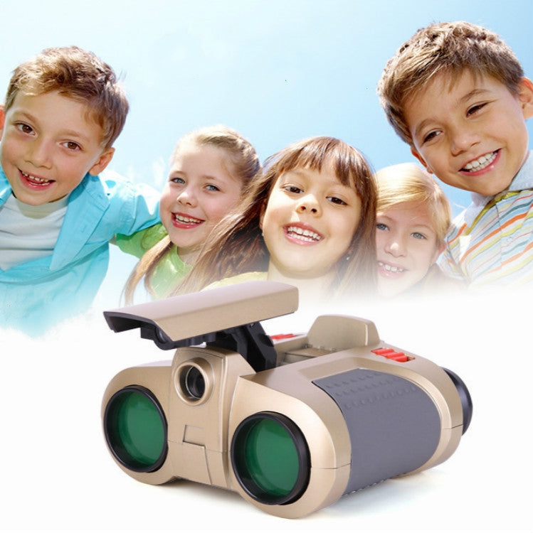 binocolo-4x30-per-visione-notturna-per-bambini-con-telescopio-con-messa-a-fuoco-regolabile-4x30 - immagine 3