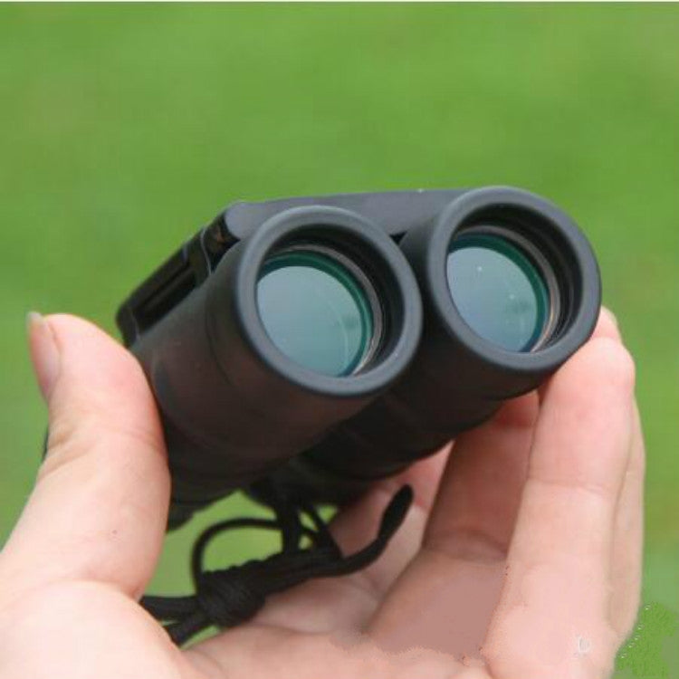 Telescopio compatto 8X21 Telescopio per visione notturna binoculare HD con pellicola verde ottica completa a basso livello di luce, 8X21