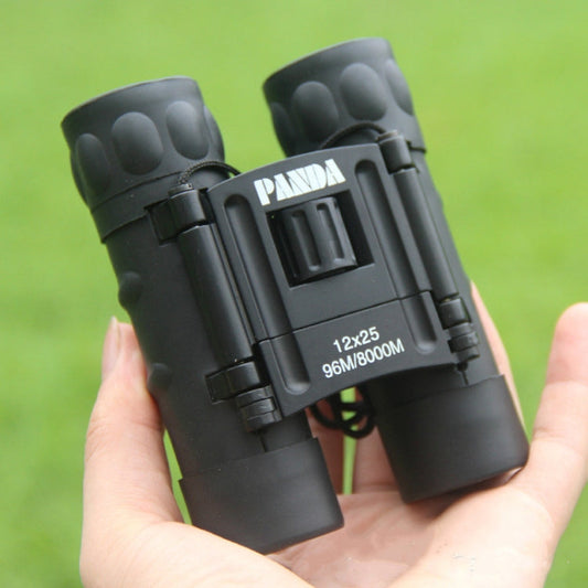 binocolo-tascabile-hd-ad-alta-potenza-per-visione-notturna-con-telescopio-12x25-12x25 - immagine 1