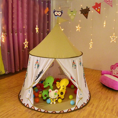 Tenda da gioco con parasole per protezione solare per bambini all'aperto