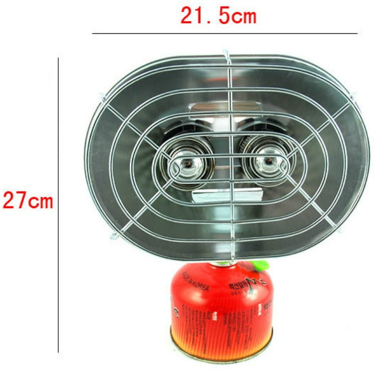 brs-h22-forno-da-campeggio-a-doppia-testa-per-riscaldamento-a-gas-riscaldatore-per-pesca-forno-senza-bombola-di-gas - immagine 3