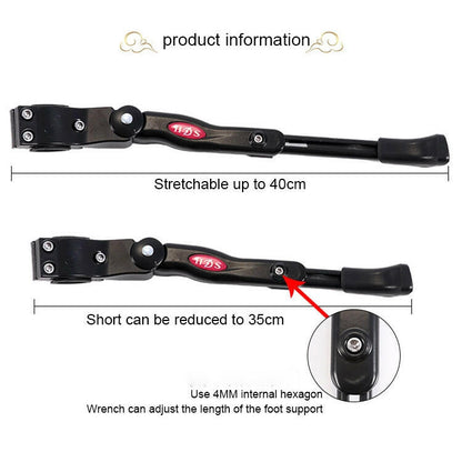 cremagliera-di-parcheggio-per-supporto-per-piede-per-scala-per-auto-con-supporto-singolo-in-lega-di-alluminio-da-26-pollici-per-mountain-bike-26-inch-black - immagine 4