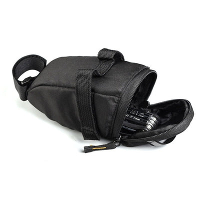Rhinowalk Borsa da coda per bicicletta ultraleggera Borsa da sella Borsa per attrezzi per camera d'aria Borsa da ciclismo per mountain bike, Rhinowalk Saddle Bag