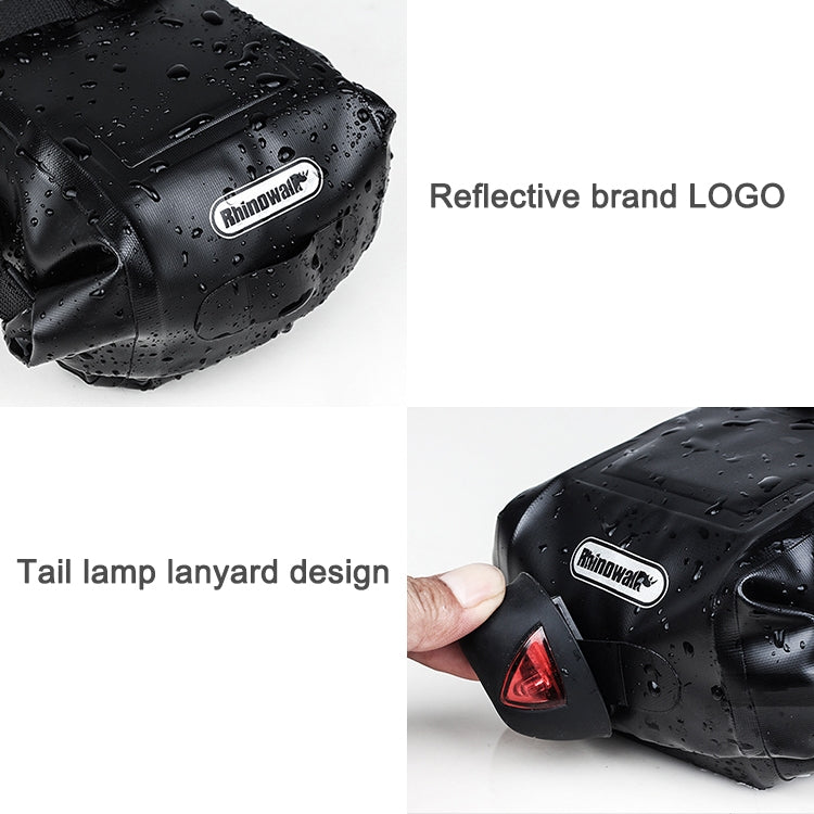 borsa-da-sella-per-bicicletta-rhinowalk-borsa-da-sella-per-bicicletta-impermeabile-borsa-per-sedile-posteriore-per-mountain-bike-borsa-da-equitazione-tf550 - immagine 5