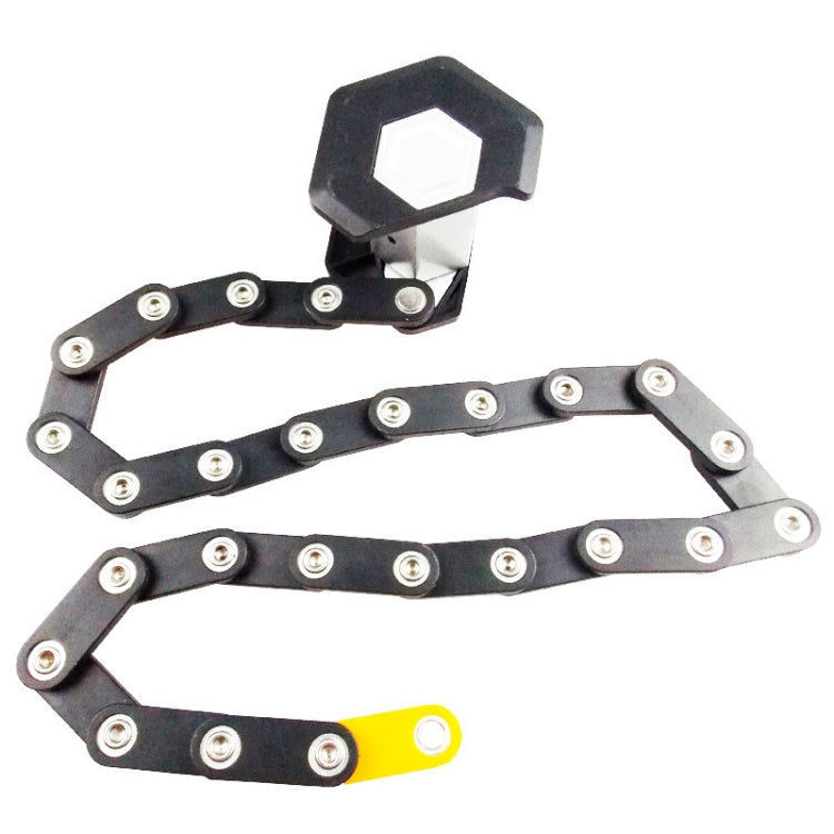 bikersay-bk001-lucchetto-pieghevole-per-bicicletta-antifurto-antitaglio-blocco-per-hamburger-per-mountain-bike-bikersay-bk001 - immagine 2