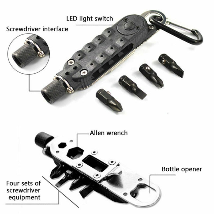 Mini strumento combinato multifunzionale portatile Cacciavite magico Apribottiglie cacciavite multifunzionale, Screwdriver Bottle Opener
