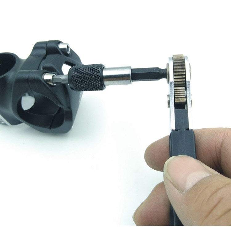 Set di strumenti di riparazione combinati per mini chiavi a cricchetto da 36 denti per mountain bike