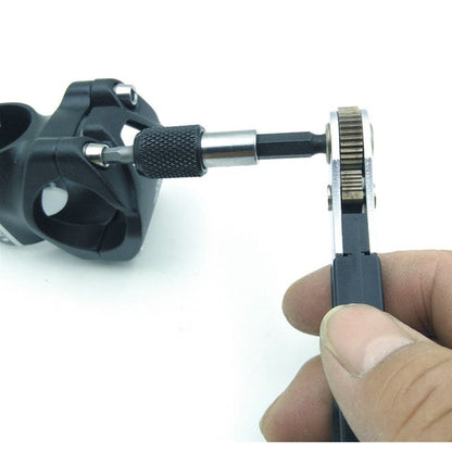 Set di strumenti di riparazione combinati per mini chiavi a cricchetto da 36 denti per mountain bike